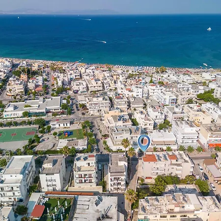 Apartment Beachfront Haven, 3 Min To - Gaia 2 Kos Town